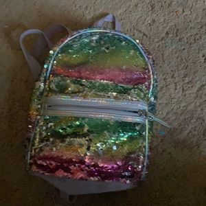 Rainbow sequence backpack